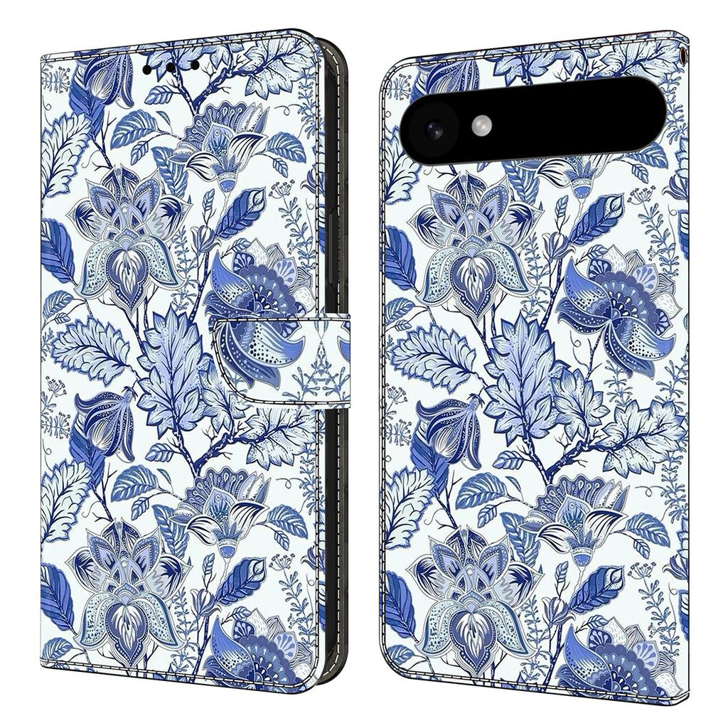 For iPhone 17 Air Leather Case Pattern Printing Wallet Stand Flip Phone Cover