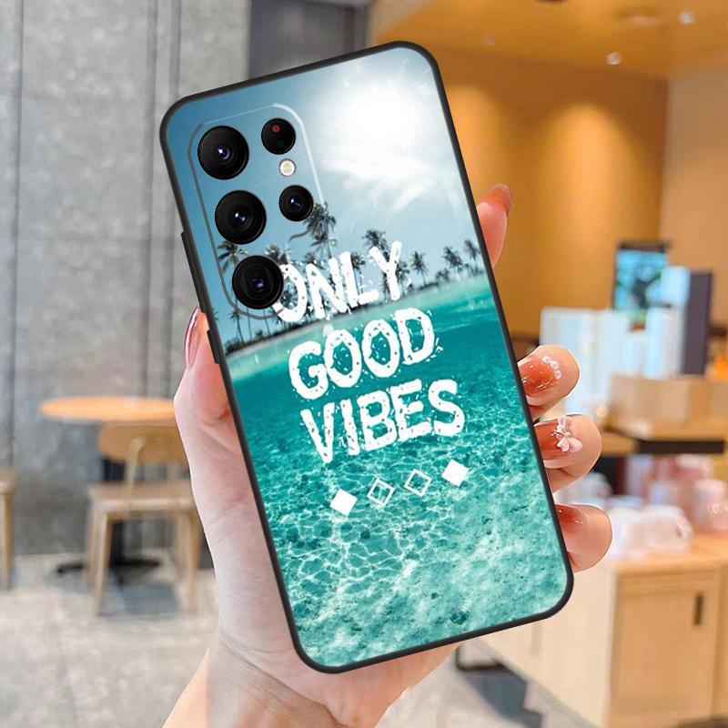 Любовь Лето Чехол для телефона Для Samsung Galaxy S25 S24 S22 S21 S20 S23 Ultra S9 S10 Plus S25 FE Задняя крышка