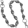 1x Waist Chain Jean Chain Punk Gothic Skull Design Wallet Chain Adjustable Trouser Chain