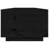  Stolik kawowy, czarny, 80x50x35,5 cm, lite drewno sosnowe