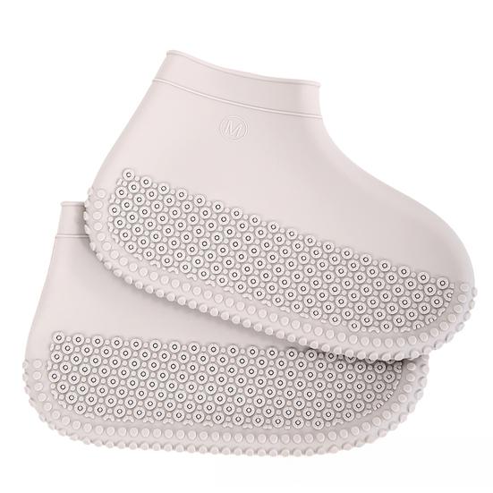 1 пара Водонепроницаемые чехлы на обувь от дождя Нескользящие Силиконовые Многоразовые Бахилы Мужские Женские Для Путешествий На Открытом Воздухе Защита для Обуви от Дождя