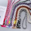 Dopamine Braided Phone Lanyard Nylon Crossbody Hanging Rope  Phone Charm Accessories
