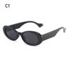 New Fashion Small Oval Driving Sunglasses Men Women Vintage Leopard Jelly Color Sun Glasses Trending Shades UV400 Eyewear