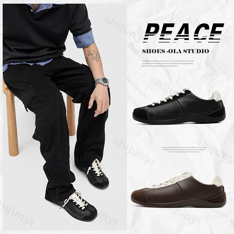 Mens Shoes Pu Leather Sneakers 2025 Spring Autumn Casual Sneakers Student Casual Shoes Low Top Man Vulcanize Shoes Zapatillas