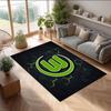 VfL Wolfsburg FC Soccer Football Pattern Soft Area Rug Non Slip Indoor Floor Carpet Sports Decor Mat for Bedroom