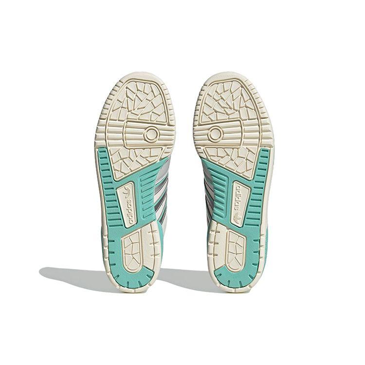 Adidas Originals Rivalry 86 Low Slip Resistant Durable Lightweight Low Top Skate Shoes Unisex Sneakers Tiffany-Blue White Silver IE2442