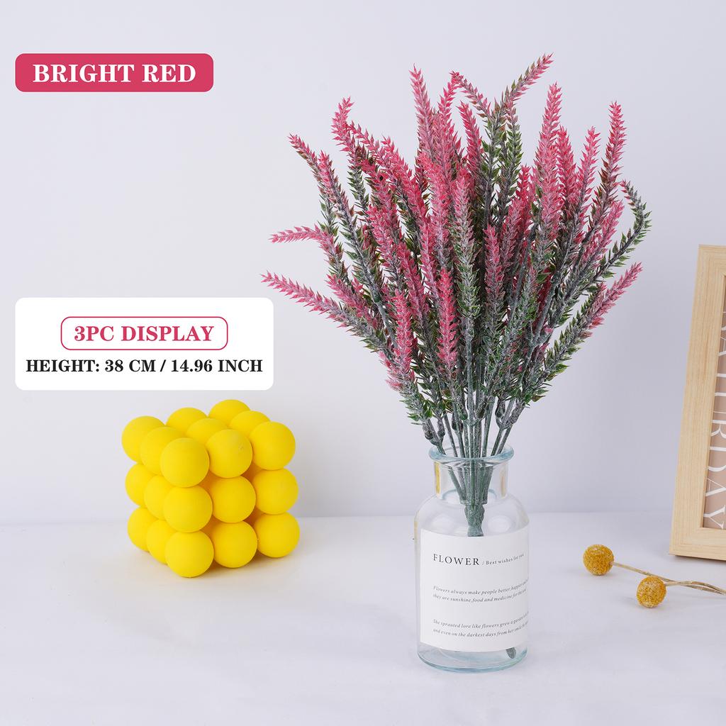 38cm/14.96inch Artificial Plant Lavender Home Decoration Flower Photography Props Wedding Centros Room Beaytiful Decorativos