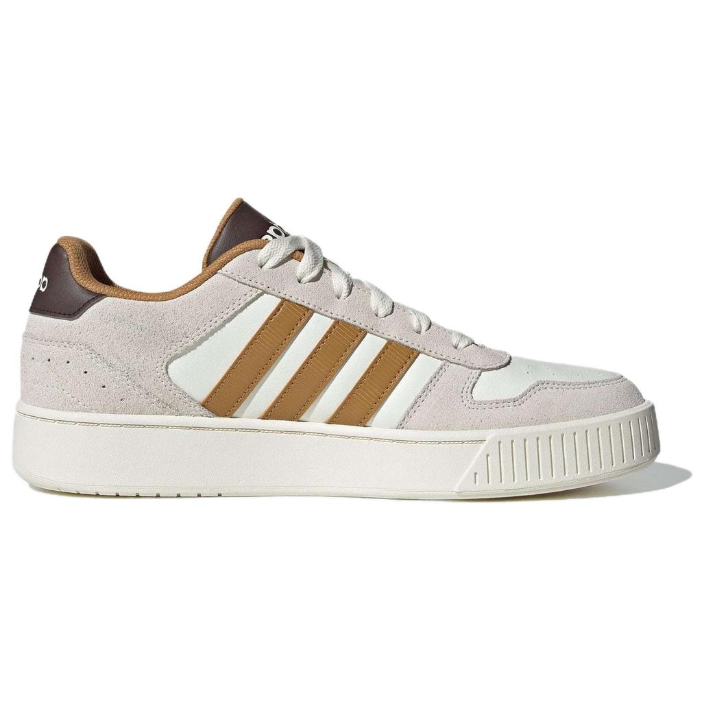 Adidas D-Pad Classic Basketball Comfortable Versatile Low-Top Sneakers Unisex Sneakers Beige Brown JR8325