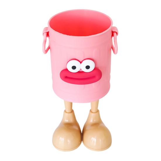 Pen Holder Retro Sausage Mouth Design Cartoon Shape Pen Container Multifunctional Desk Organizer School Supplies