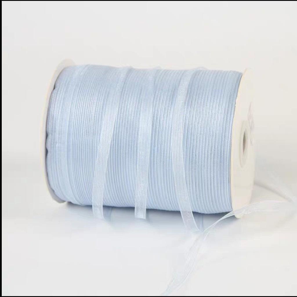 1 см прозрачная снежная пряжа лента для аксессуаров для волос и подарочных пакетов