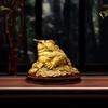Fengshui Zhaocai полностью медная золотая жаба украшение сокровище золотая цикада трехногая жаба открытие магазина подарок бронзовые артефакты