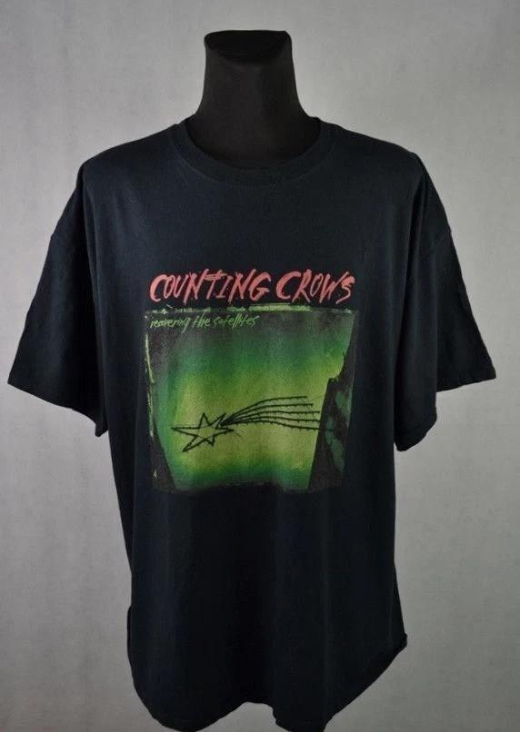 Counting Crows Recovering The Satellites Черная Унисекс Футболка S-5XL PP2497