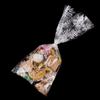 Favor Gift Snowflake Transparent Cellophane Christmas Candy Bags Cookies Storage Baking Packaging
