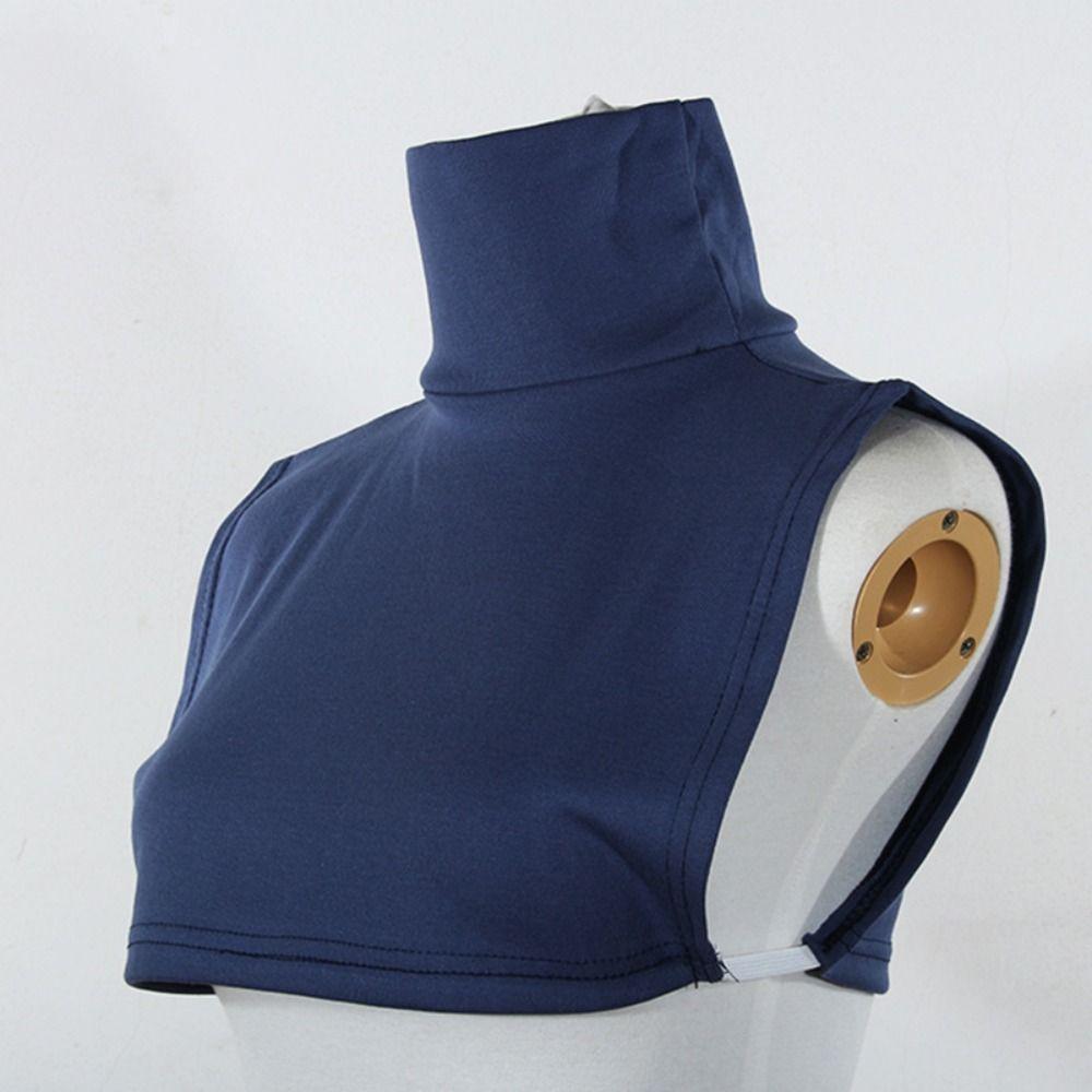 Solid Color Turtleneck Fake Collar Extensions Half Top Blouse New Mock Neck Cover