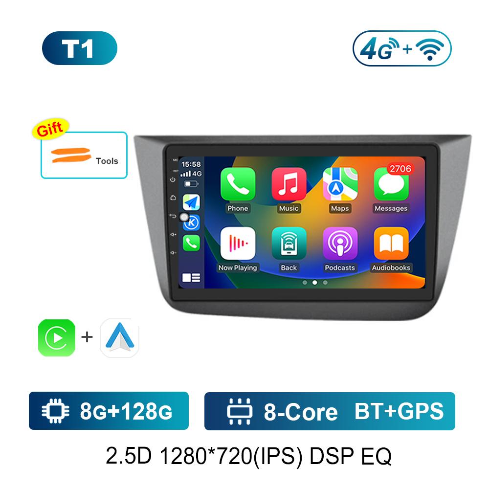 Android Intelligent System Navigation GPS for Seat Altea 2004 - 2015 Car Radio Multimedia Player 4G Head Unit WiFi IPS Screen