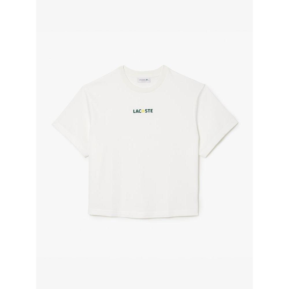 Lacoste Women S TenniS OverfiT ShorT Sleeve T ShirT Tf7293 54g 70v q2nTf7293 54g70v