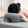 Подушка для сна лицом вниз, подушка для отдыха лежа на спине, эргономика, пена с эффектом памяти, домашний массажный подголовник для салона красоты
