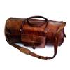 Leather Bag Travel Gym Goat Luggage Duffel Vintage Brown Genuine New Men's Men