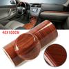 High Quality New Practical Wooden Film Decal Grain Parts Replacement Sticker Textured Wrap 1pc Accessories Car