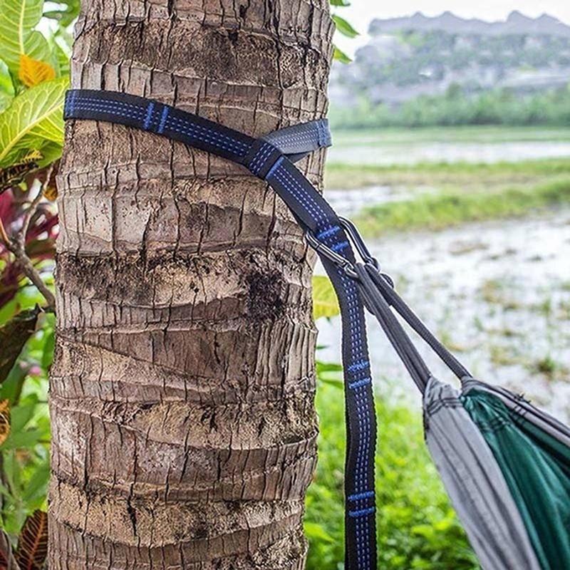 2 шт., сверхмощный 3 м ремень для гамака, подвесной ремень для дерева, уличная веревка для белья для кемпинга