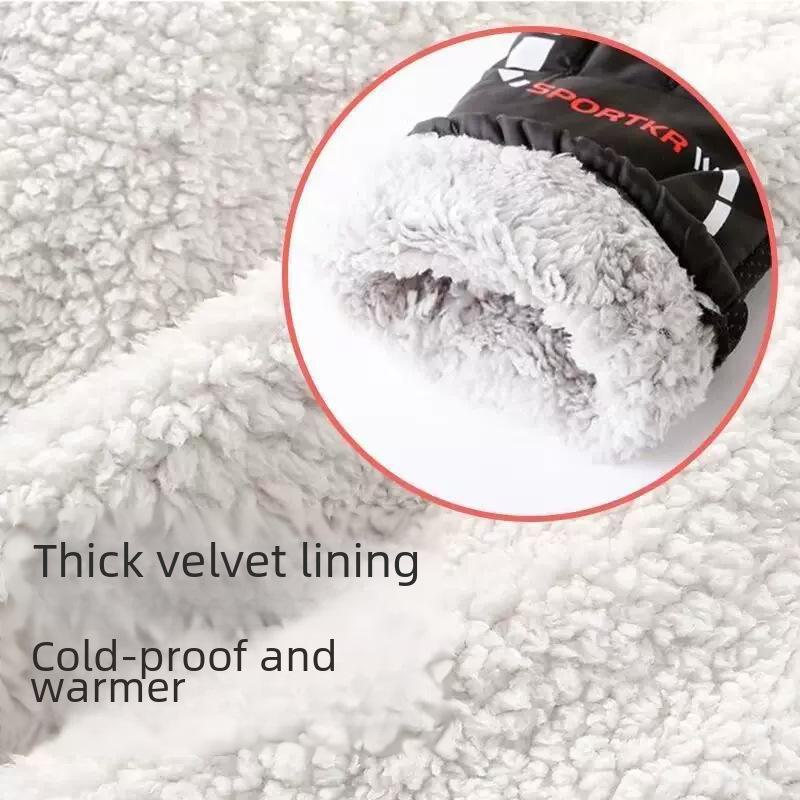 Мужские ветрозащитные перчатки с закрытыми пальцами для езды на мотоцикле и лыжах - Экипировка для езды на осень/зиму