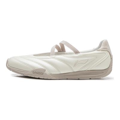 Li Ning Filin Модные универсальные дышащие низкие повседневные кроссовки для балета Женские кроссовки AGLW072-2