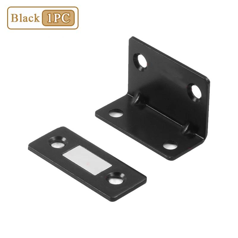 1-20 шт. L-образный магнитный фиксатор для раздвижной двери без сверления, сильный невидимый магнит для шкафа, для гардероба, защелка пуш-пуш