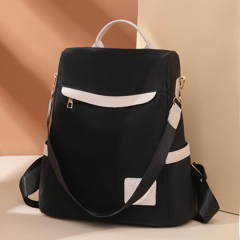 Nylon Backpack Women's Bag Large Capacity Women's Backpack Mummy Bag Schoolbag