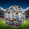 Anime Print Size 5 Soccer Ball, PU Wear Resistant Football for Match Training and Daily Practice, Birthday Gift for Soccer Fans