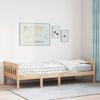 VidaXL Children's Bed Without Mattress 90x200 Cm Solid Pine Wood, Single Bed, Mid-High Bed, Wooden Bed, Mid-High Bed 855027