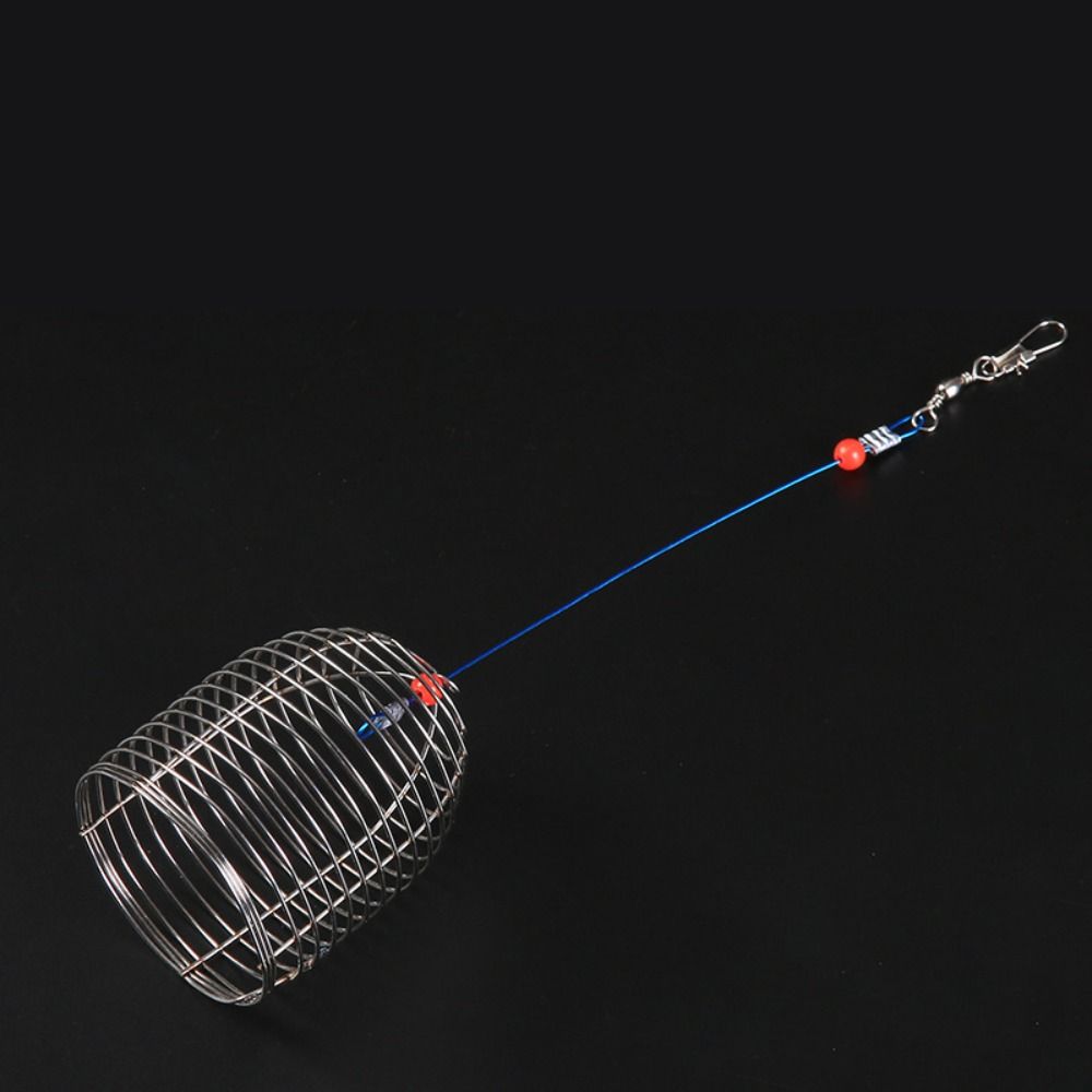 Fishing Tackle Trap Basket Aquarium Bait Feeder Food Feeding Fishing Lure Trap Fishing Bait Cage
