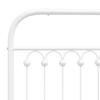 Replacement Headboard Metal White 180 cm
