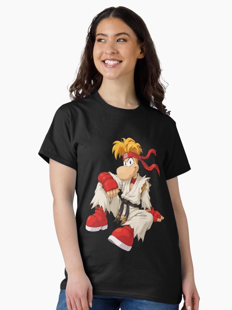 Rayman A0074 Rayman Hadouken Pose Classic Unisex T-shirt