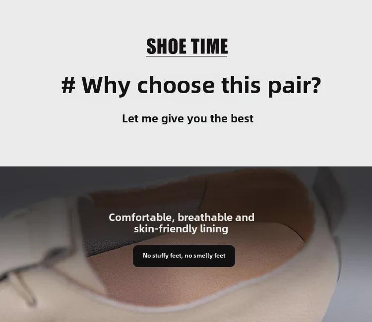 Женские кроссовки на платформе из коровьей кожи, осень 2022 г.: Универсальные короткие кожаные спортивные туфли с внутренним увеличением высоты.