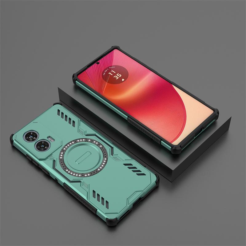 Для Motorola Edge 50 Fusion Магнитный адсорбционный беспроводной зарядный чехол Moto Edge 50 Ultra 50Neo Чехол Для Moto Edge 50 Fusion Чехол