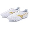 Mizuno Pro AS Удобные Универсальные Новые Низкие AG (Резиновые короткие шипы) Прочные Дышащие Футбольные Кроссовки Мужские кроссовки Белый Платиновый P1GA239307