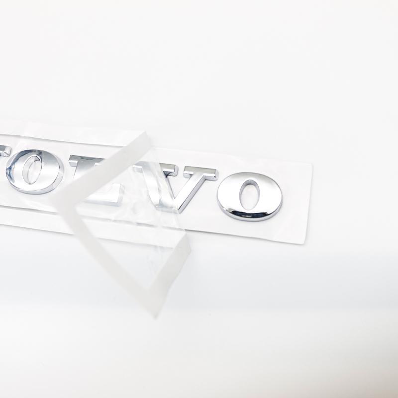 Автомобильная 3D-наклейка с буквами из АБС-пластика VOLVO Наклейка с логотипом на багажник для Volvo XC60 XC90 S60 S80 S60L V40 V60 T5 T6 AWD Автомобильные аксессуары для стайлинга