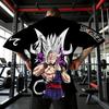 2026 Новая футболка с коротким рукавом с принтом Аниме Dragon Ball Beast Gohan Мужская и женская футболка Мужские топы Спортивная футболка Харадзюку