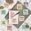 50 Reminder Sticky Notes Series Graffiti Stickers Guitar Notebook Suitcase DIY Waterproof