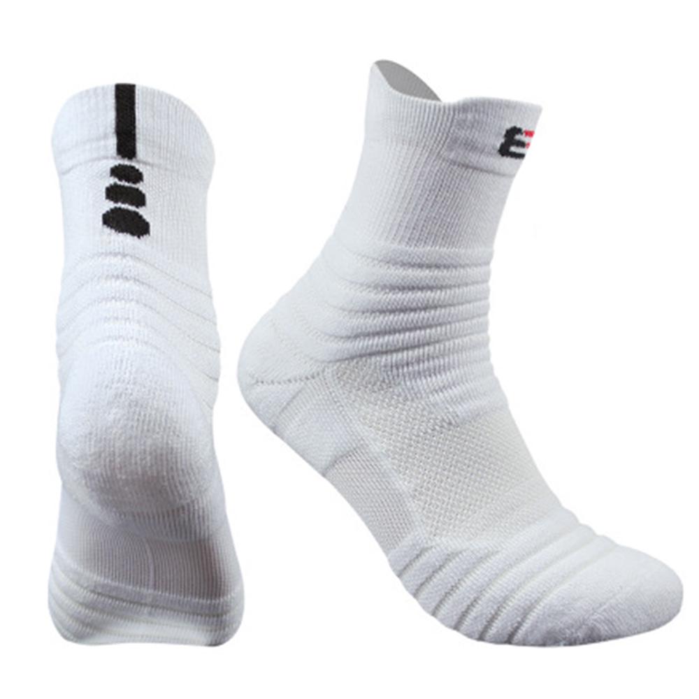 Men Socks Profession Sports Towel Bottom Foot Wear Terry Cotton Male Long Tube Outdoor Socks Men