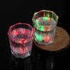 Мигающий стакан для вина, пива, виски, кружка для воды, напитков, светодиодный, автоматически светящийся стакан, декоративные принадлежности для вечеринок, 50 мл