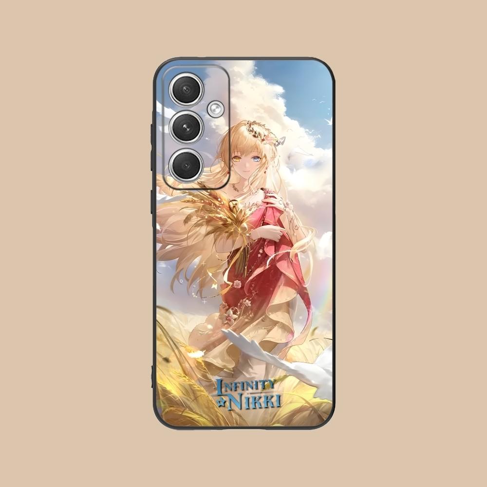 Чехол для смартфона Infinity Nikki для Samsung Galaxy S24 S23 S22 S21 S20 S10 S9 Plus FE Ultra Lite Черный