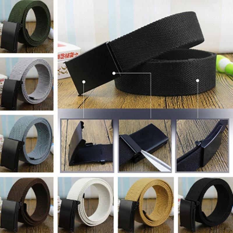 Tactical Belt Men High Quality Outdoor Casual Canvas Belts Fashion Strap Women Men Belts