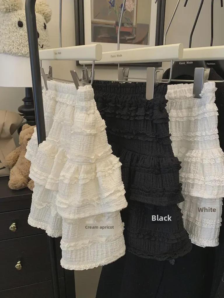 Весенняя милая балетная кружевная пышная юбка - Soft Girl Design