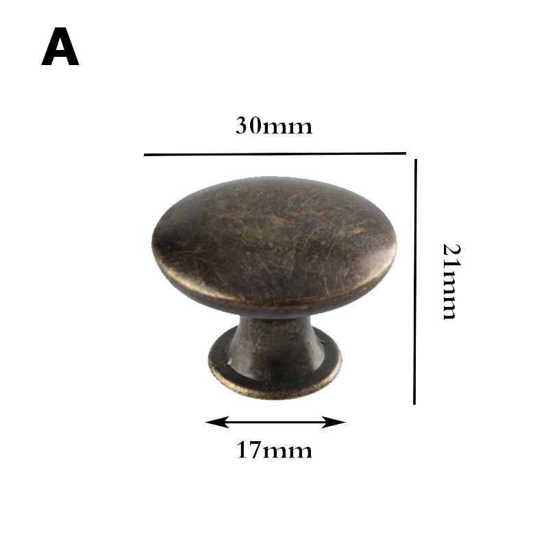 10PCS Cabinet Handle Pull Cupboard Knobs Door Drawer Hardware Knob for Kitchen Office Bathroom