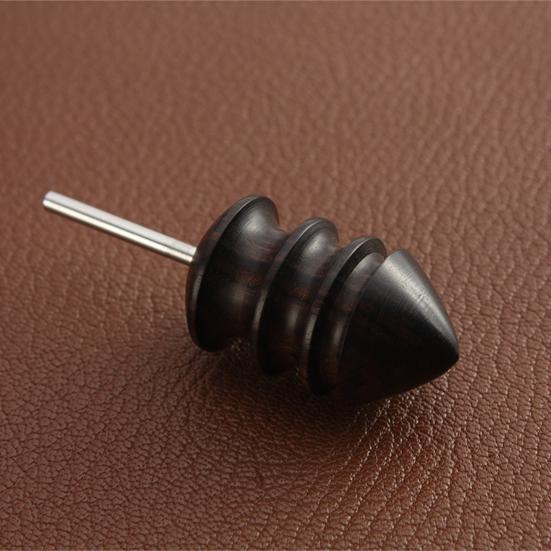 2 Pack Leather Burnisher Bits Polishing Tools Leather Edge Burnishing Tool Rotary Burnisher Tool for DIY Craft Hand Making