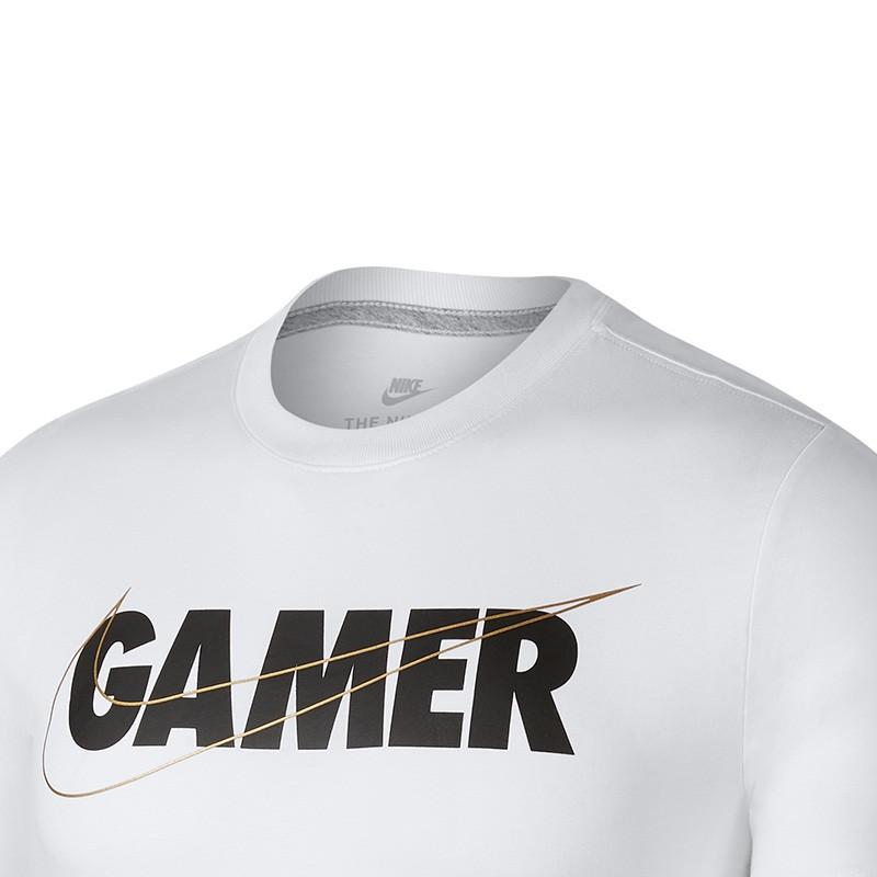 Nike Мужская футболка с короткими рукавами и контрастным принтом X LPL League Of Legends Pro League, белые CT0472-101