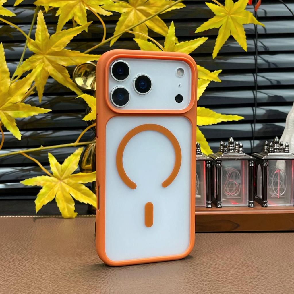 Youdun Классический чехол с матовой поверхностью, приятный на ощупь, с магнитным креплением и мягкими краями для защиты iPhone 17 Pro Max