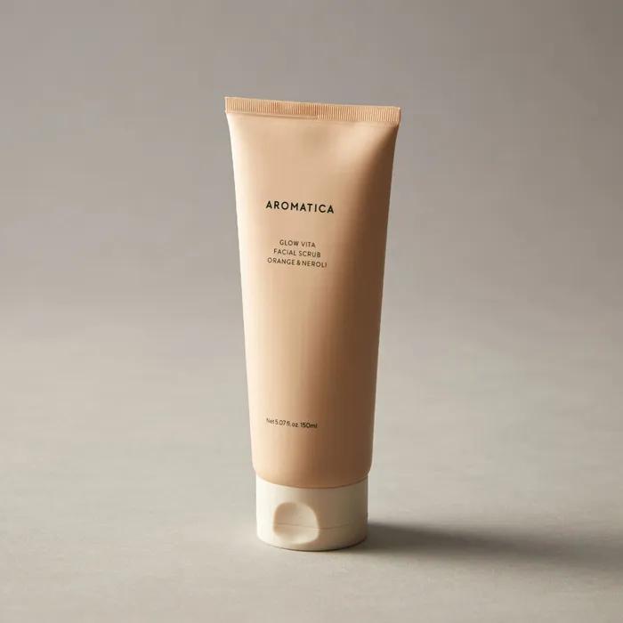 (Pore Care) Glow Vita Facial Scrub Orange & Neroli 150ML