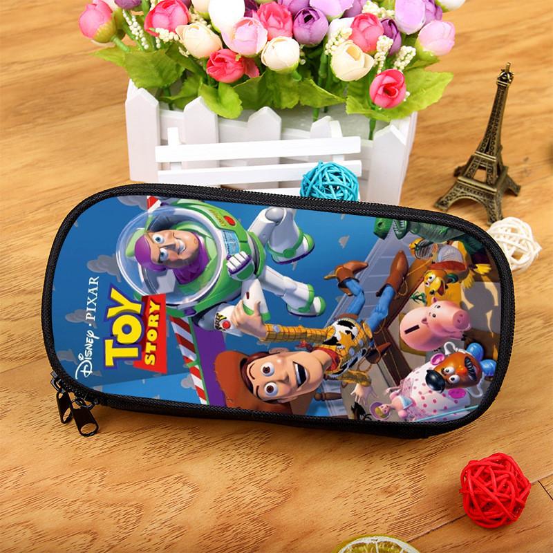 Большой нейлоновый пенал Toy Story с несколькими отделениями для школьников и детей